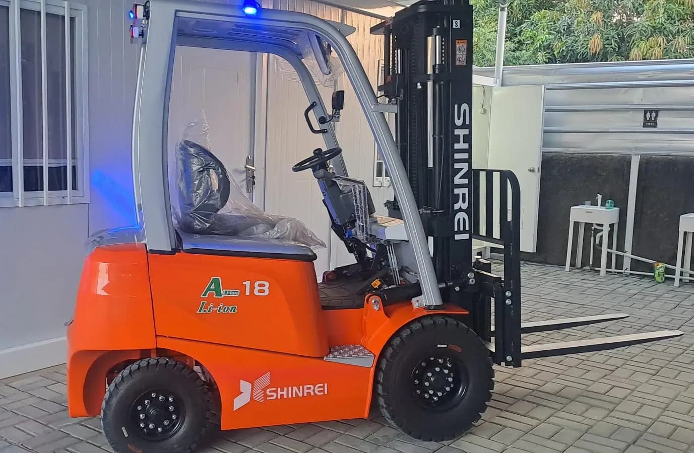 Forklift PT. Giovano Silo Jaya
